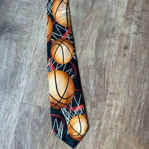 Basketball neck tie